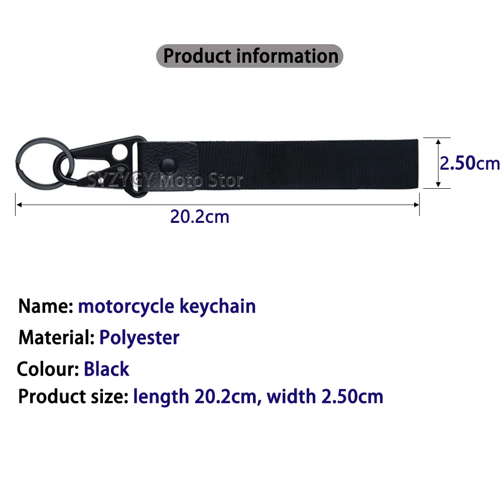 For MOTO GUZZI V85TT V7 V9 V100 Motorcycle keychain motorcycle key lanyard Customized lanyard for motorcycle keys key hawk beak