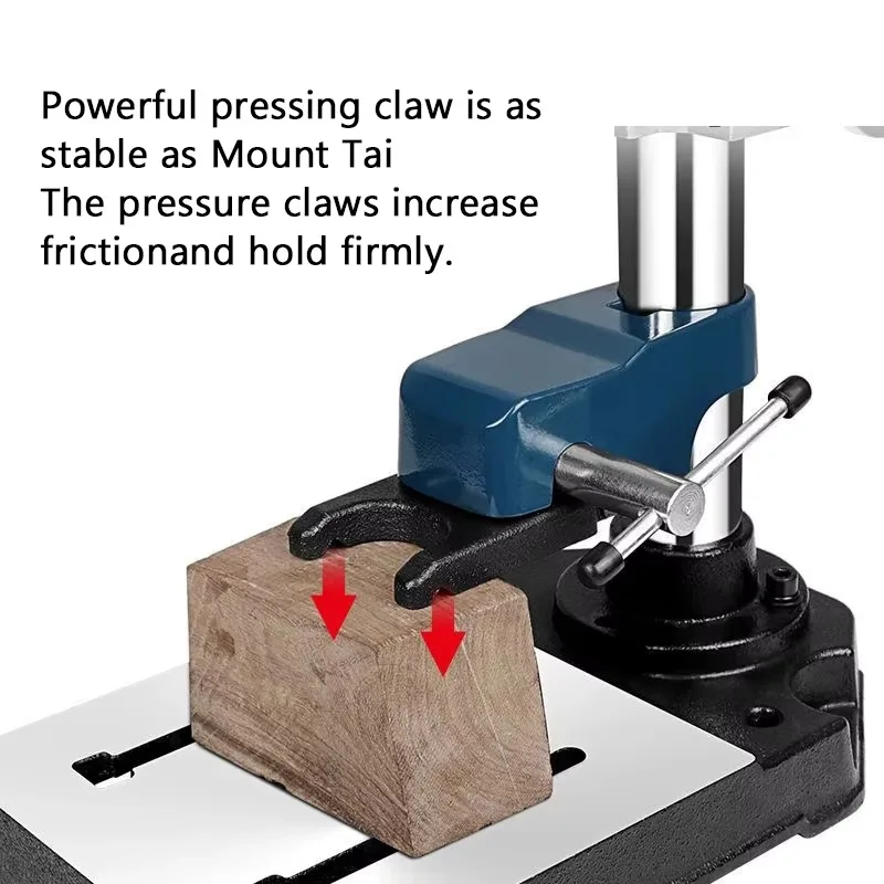 Bench Vise Small Bench Vise Clamp Bench Drill Fixed Pressure Plate Workbench Universal Clamp Multi-Function