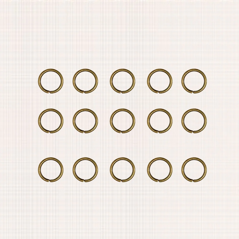 200pcs 6x5mm Open Jump Rings Jewelry DIY Split Circle Stainless Steel Key Chain Rings key ring open rings for jewelry