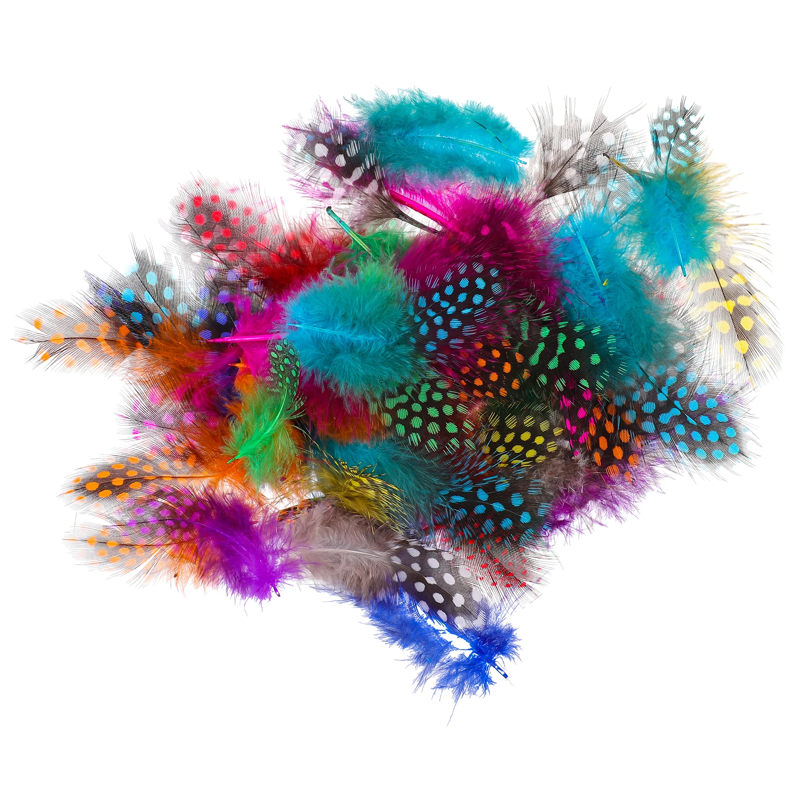 

100pcs Decor Craft for DIY Wedding Home Party Holiday Party Plumes Supplies Supplies Mixed Home Plumes Decoration Color