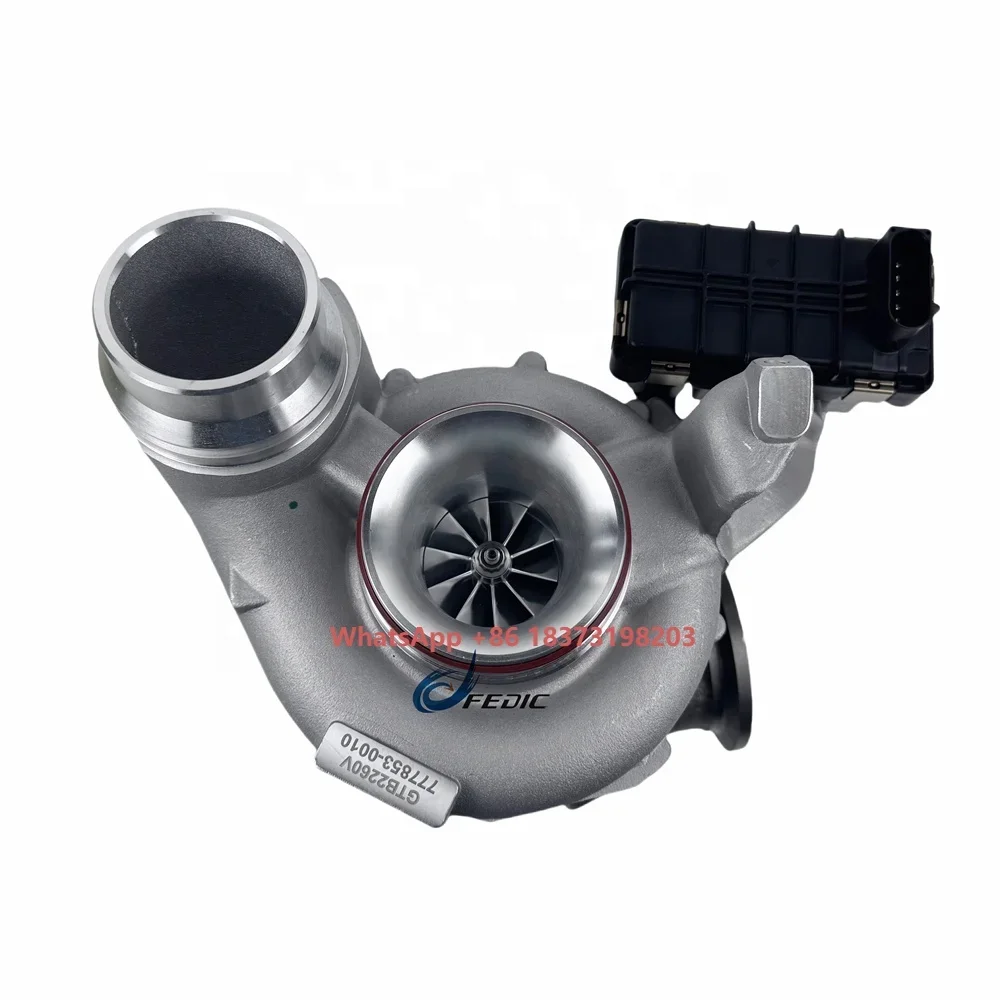 

MFS Turbocharger GTB2260VK 777853 Turbine for 325D 330D 330XD 525D 530D 730D X5 X6 E90 E91 E92 E93 N57D30 150KW 204HP