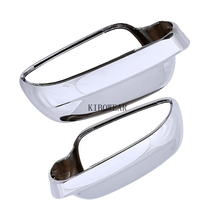 2pc Glossy Chrome Silver Side Wing Mirror Caps for VW GOLF 4 IV for JETTA MK4 2000-2005 Bora PASSAT B5 1998-2001 Cover Rabbit