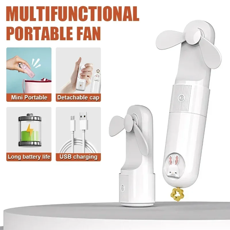 

USB Rechargeable Mini Handheld Fan Foldable Office Handy Small Fan