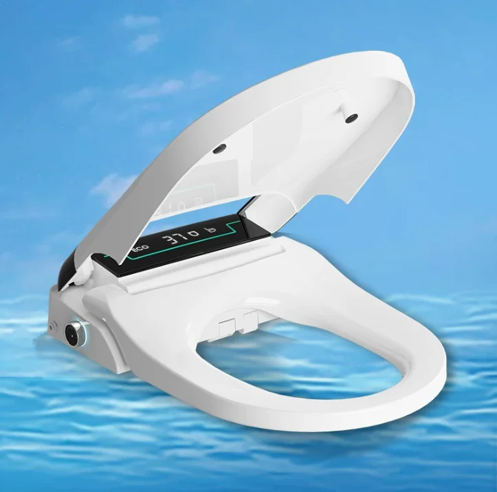 Home Use Constant Warm Toilet Seat, Multi-Level Heat Settings & Energy Saving, Soft Close PP Cover, Plug and Play Installation
