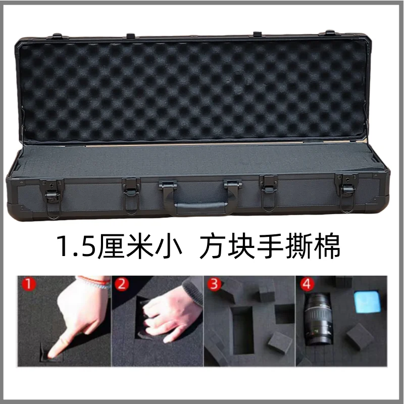 Portable Tool Special Box Instrument Safety Protection Multifunctional Fishing Gear Storage 8 Aluminum Alloy Frame