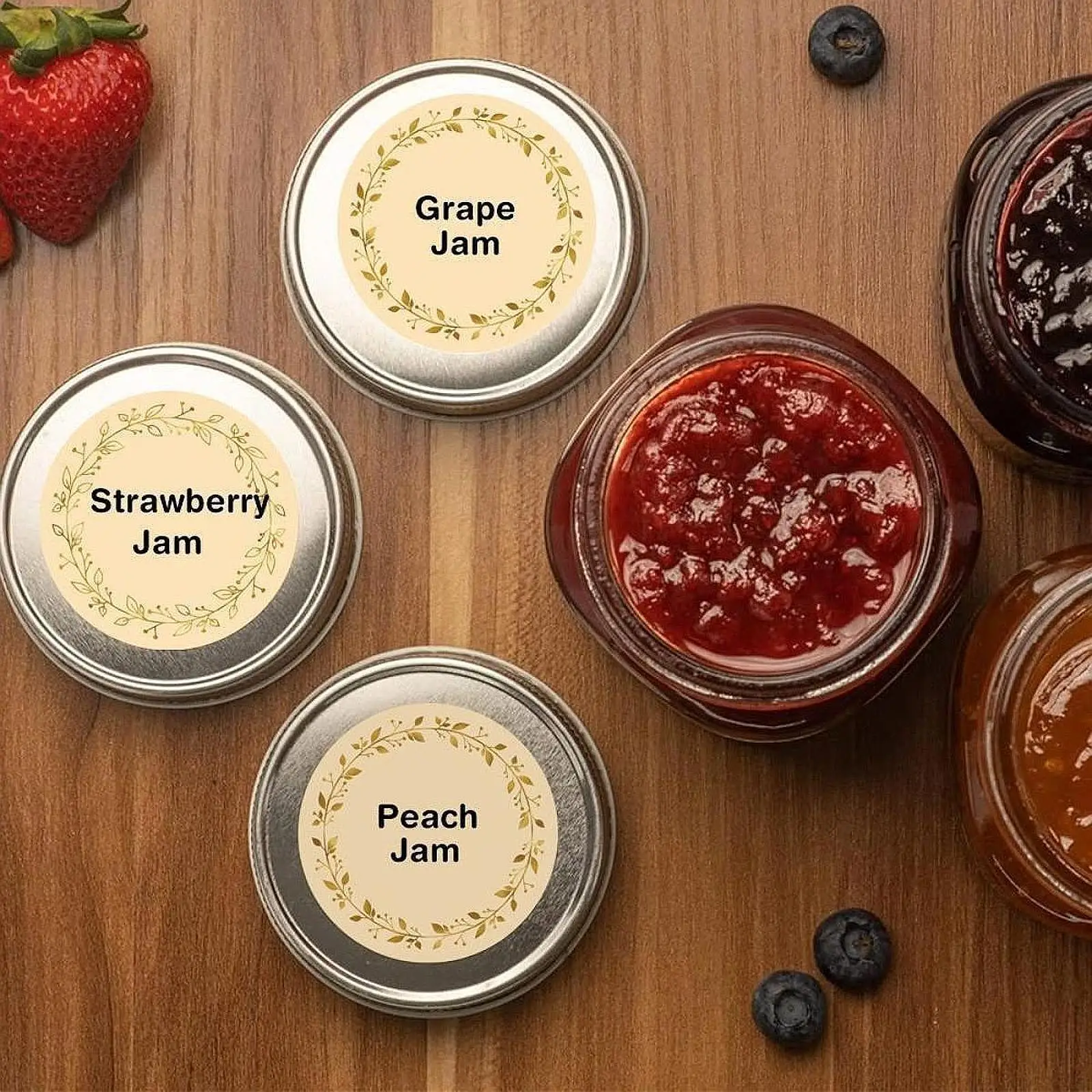 

200 Pieces Sealing Labels DIY Party Supplies Jar Labels for Gift Box Sales Bags Baked Goods Valentines Day Cards Gift Packaging