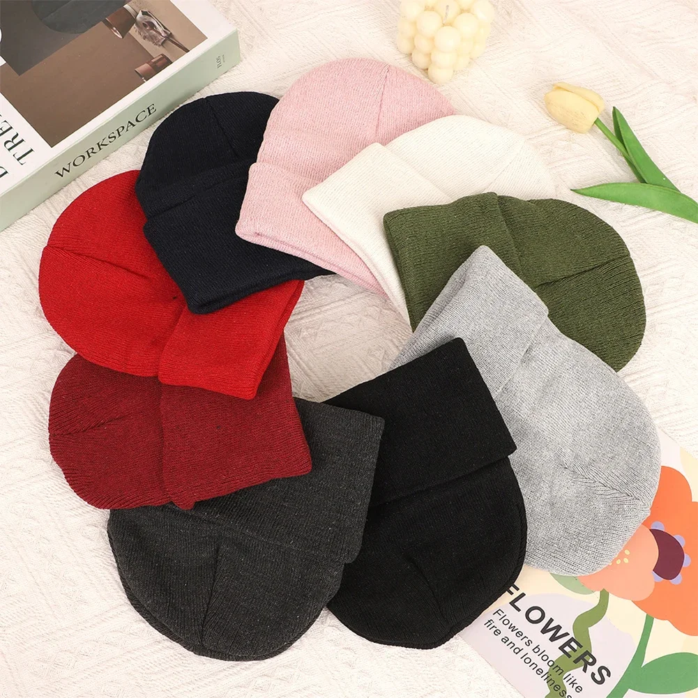 

Winter Hats for Women Men Beanies Knitted Cute Hat Girls Autumn Female Skullies Caps Warmer Bonnet Ladies Casual Skiing Cap