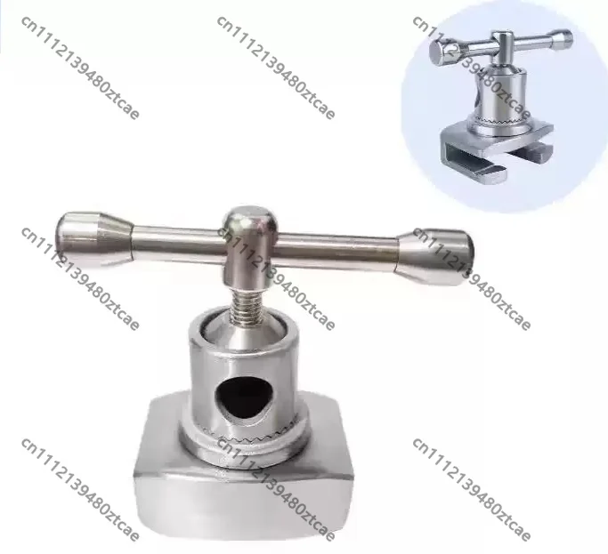 New Large Fixator Long Slider Leg Support Lock Adjustable Connector Full Stainless Steel Surgical Bed Parts