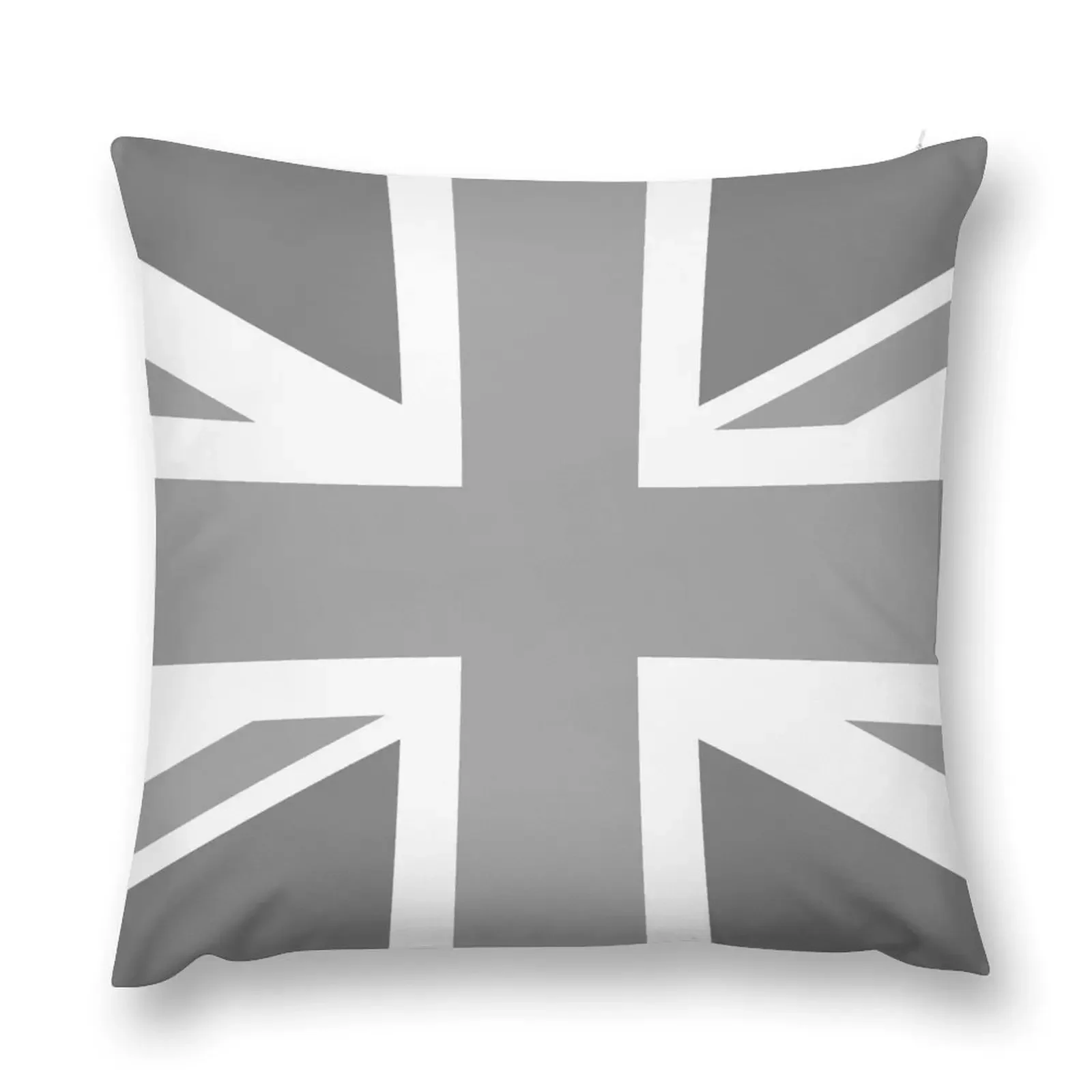 

Union Jack Flag in Grey and White Throw Pillow Decorative Sofa Cushions Cushions Home Decor Pillowcase Sofa Covers pillow