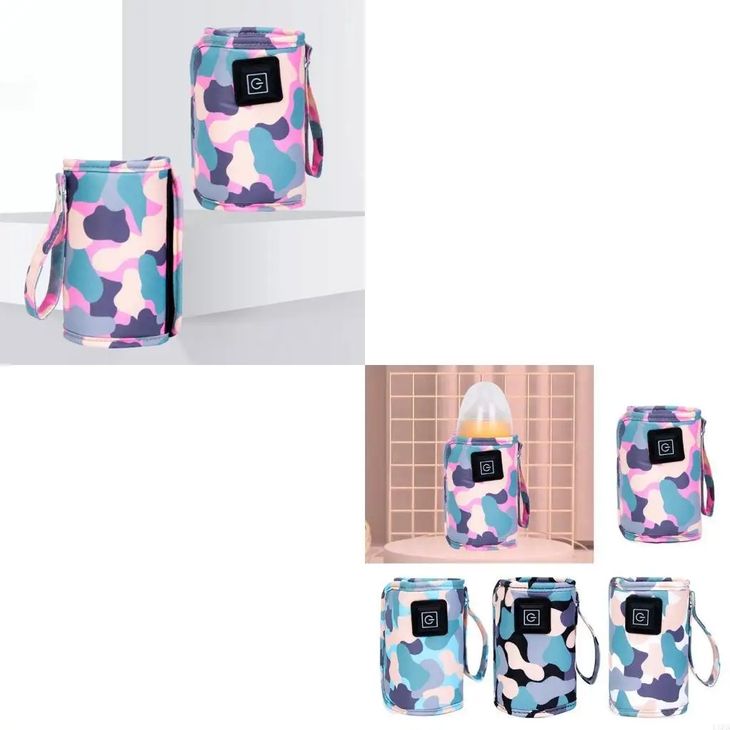 

Бутылочка для кормления младенцев с подогревом, изоляционный термостат, нагреватель для еды, термосумка L8RB