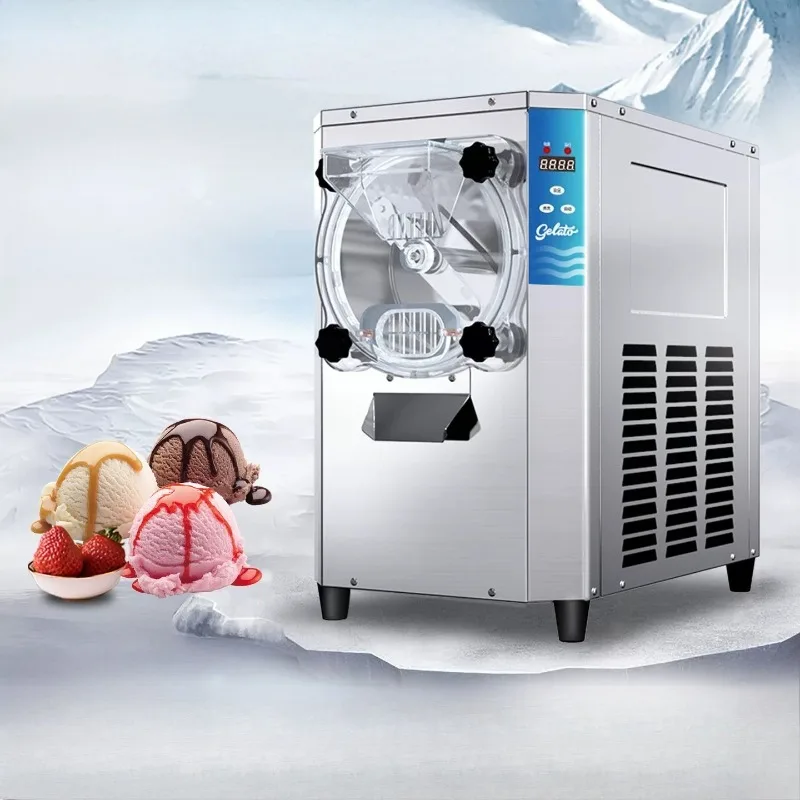 Commercial hard ice cream machine, Italian stall ice cream machine, automatic ball digging ice cream machine