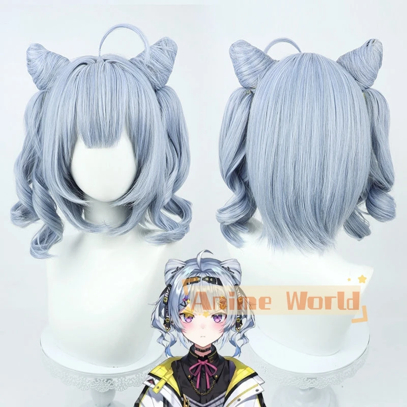 

Virtual YouTuber Nijisanji XSOLEIL Zaion LanZa Cosplay Wig Halloween Christmas Woman Men Adult Wig