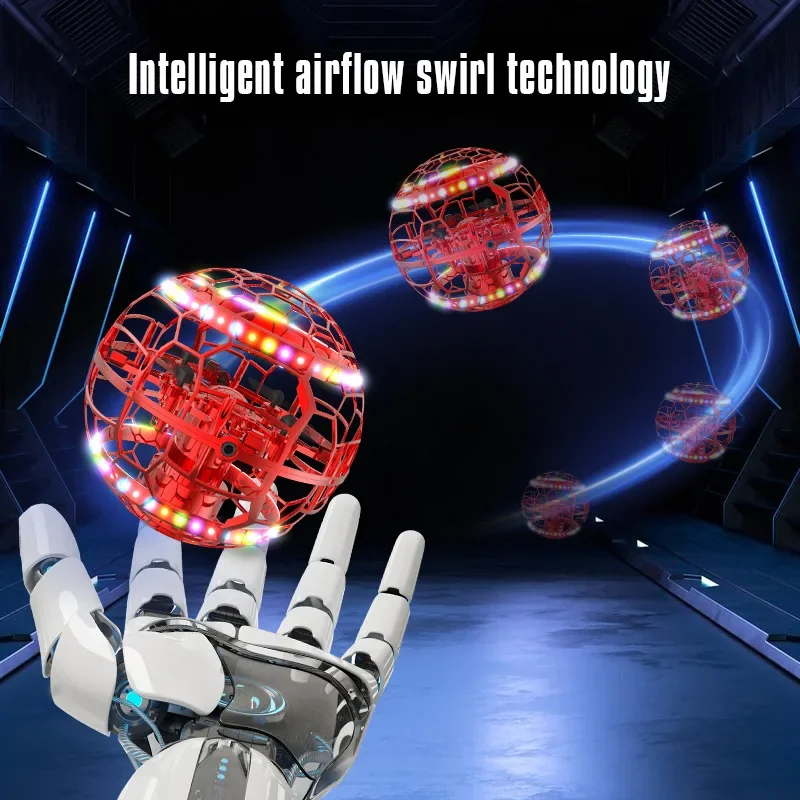 Q8 RC Fliegender Ball Drohnen Spielzeug Schwebender Ball Fliegender Ball Spielzeug Fliegender Spinner Kindergeburtstag Geburtstagsgeschenk