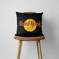 HARD ROCK Pillow Case Home Decorative Gift Sofa Car Super soft Cushions 45x45cm Square Pillowcase Chair Pillow Cove SJ-272