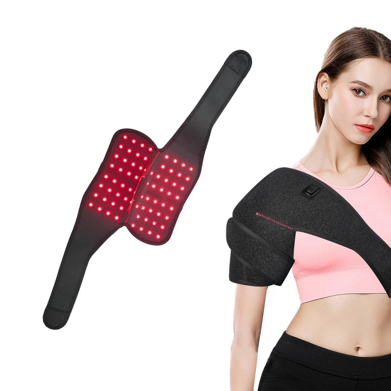 

Led therapy belt shoulder pad red light 660nm near infrared 850nm therapy pad for knee with pulse function