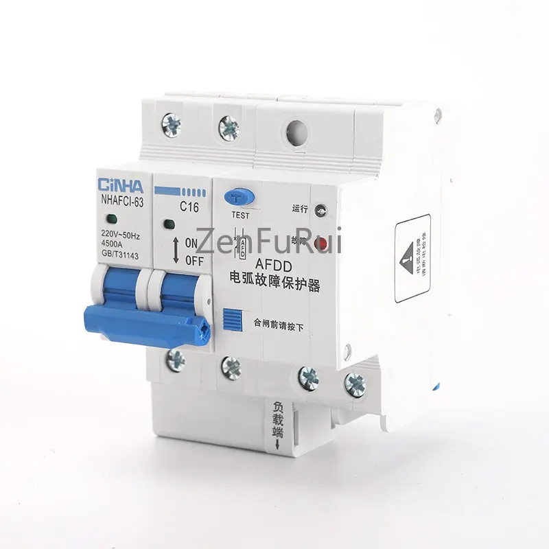 16A Fault Arc Protector AfD Fault Arc Protector Arc Fault Circuit Breaker Electric Spark Detection