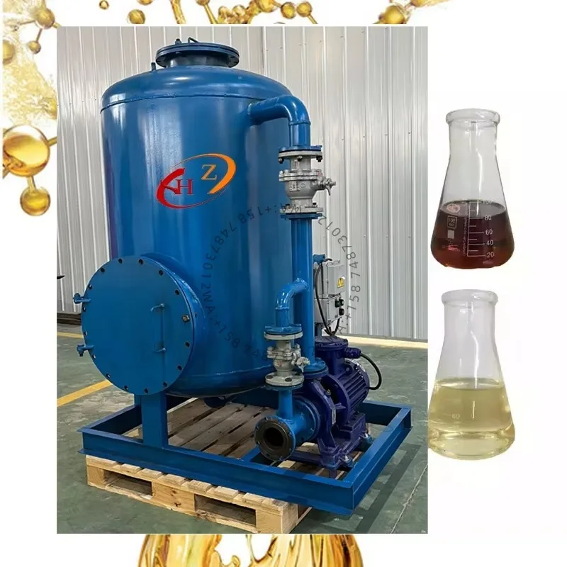 Waste Oil Recycling to die sel Engine Oil Refining Machine