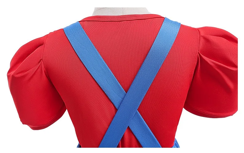 زي تنكري لفيلم الأداء المسرحي للفتيات ، توب من القطن الخالص ، طقم تنورة بأربطة للفتيات من سن 3-8 سنوات ، من قطعتين