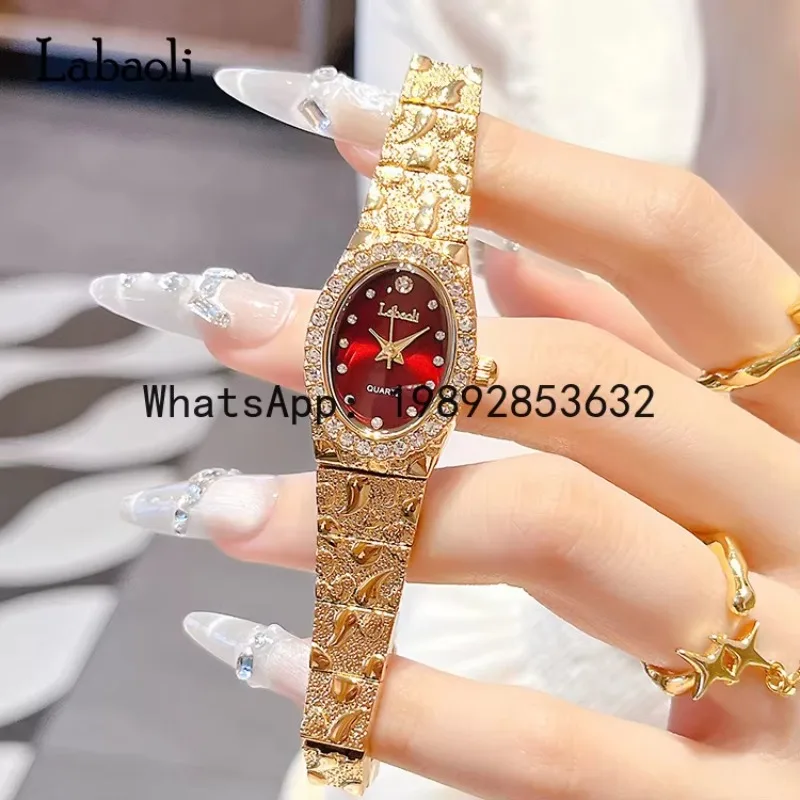 

x-14X diamond-accented women's quartz watch - full diamond, fashionable, minimalist, elegant, fashion watch, light luxury,