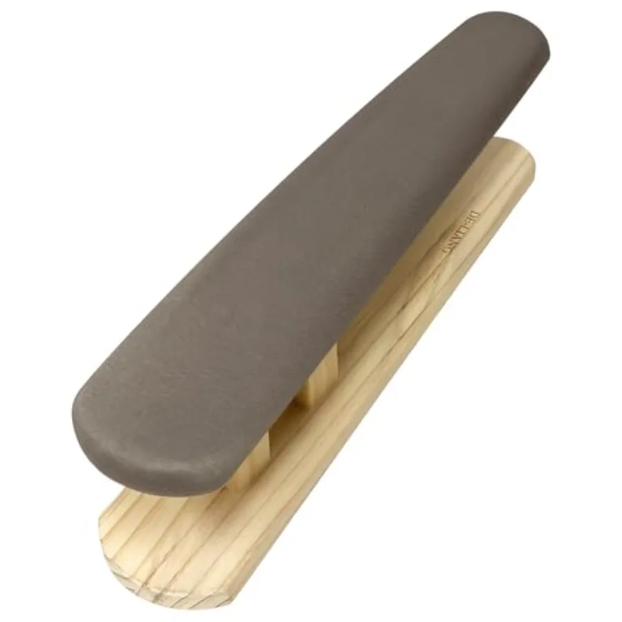 

Sleeve Ironing Board for Sewing Padded Chest and Sleeve Tailor Ironing Stool with Wooden Base Sleeve Pressing Board for Househo