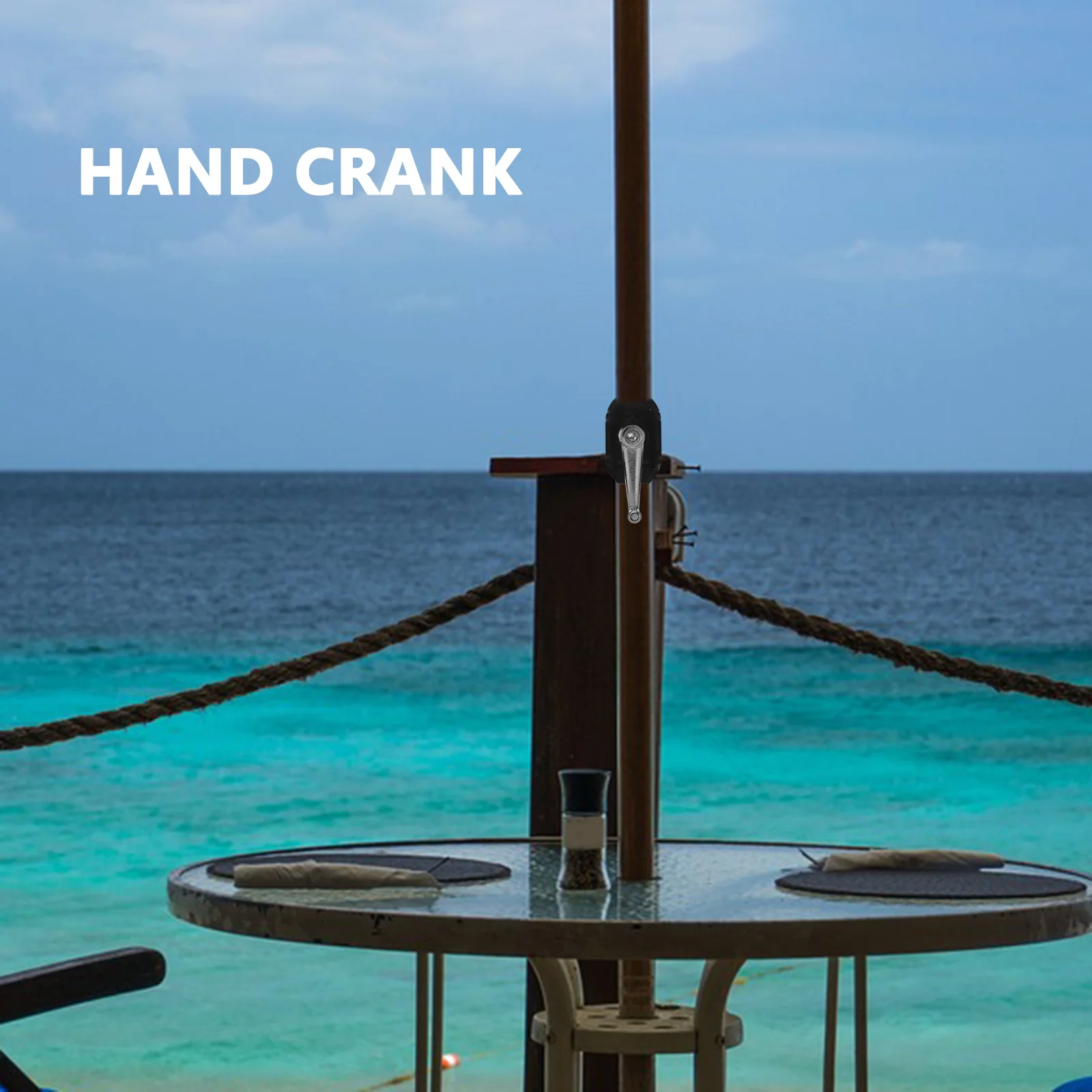 

Patio Umbrella Crank Handle Replacement Durable Plastic Accessories for Garden Outdoor Use Patio Umbrella Parts