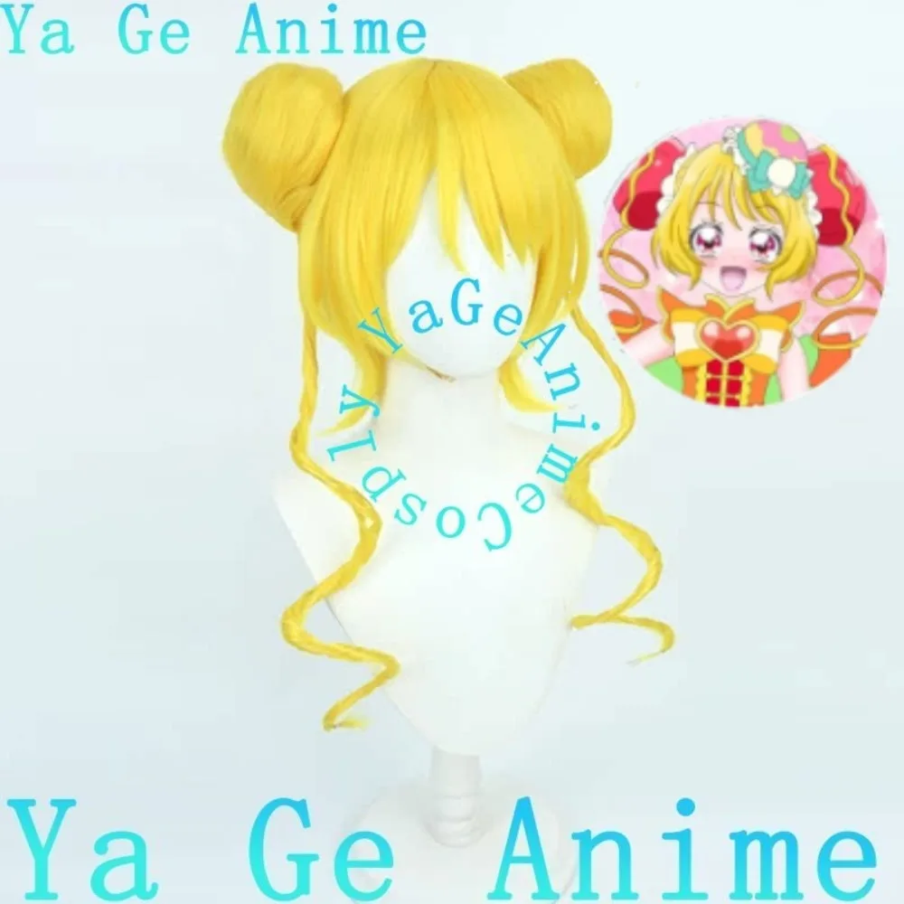 

Ya Ge Anime Pretty Cure Hana Manrou Cosplay Wig Anime Reality Show Game Role-playing Wig Used For Anime Dance Parties
