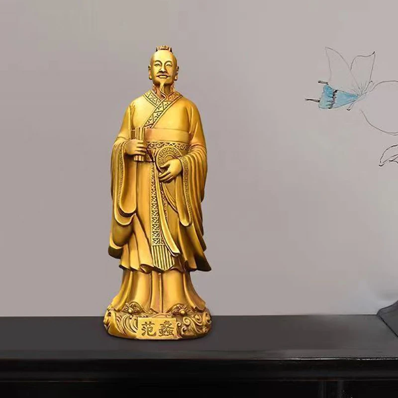 God of Wealth ornament Buddha Statue, Pure Copper, Home Decoration, Living Room Opening Office, enshrines Buddha Hall, Gift, 1Pc