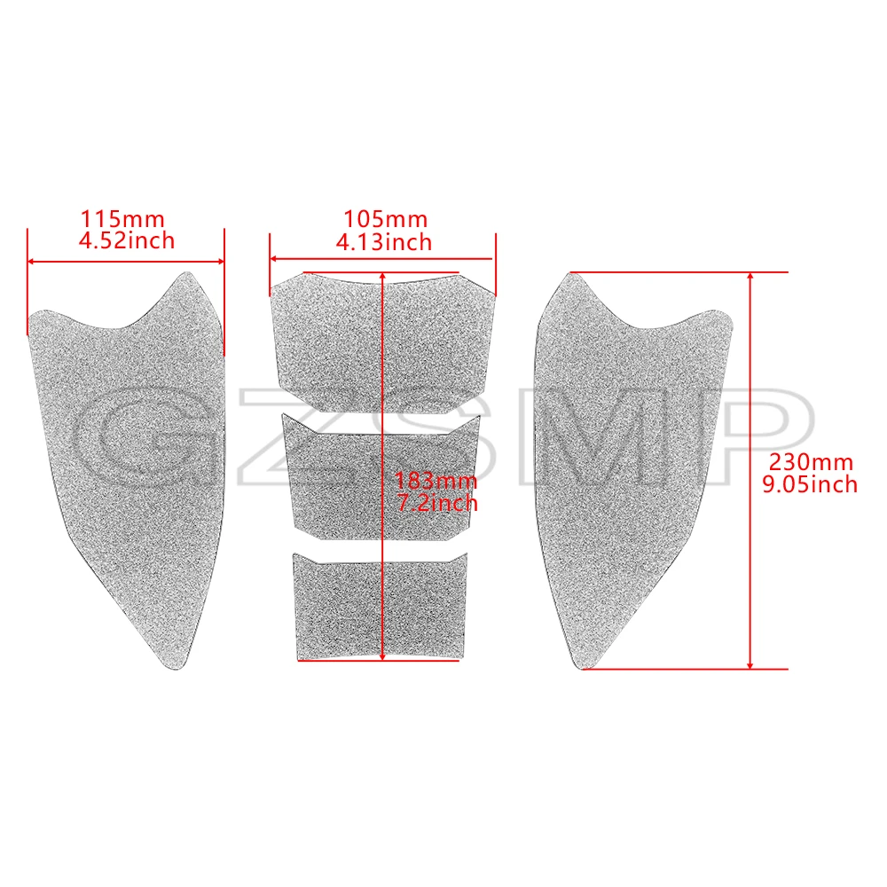 fit For CFMOTO 800 NK NK800 CF800NK 2023 Motorcycle Anti slip Tank Pad Sticker Gas Knee Grip Tank Traction Decals