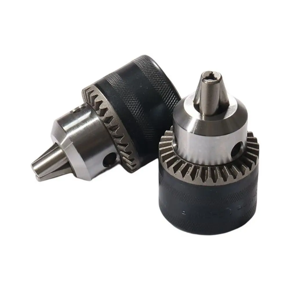 1.5-13mm Electric Drill Chuck Metal Mount Impact Drill Chuck Adapter with Chuck Key 1/2 Drill Converter Chuck Conversion