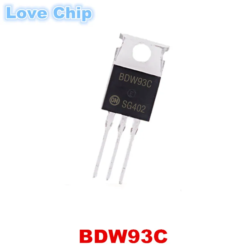 10pcs/lot New original BDW93C 12A 100V BDW93 TO-220