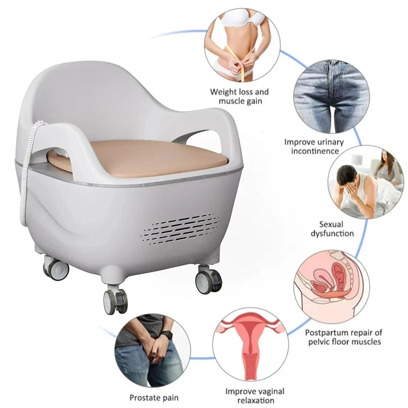 EMS Pelvic Floor Magenetic Chair Postpartum Rehabilitation Muscle Repair Sexual Dyfunction Urinary Incontinence Treatment Device