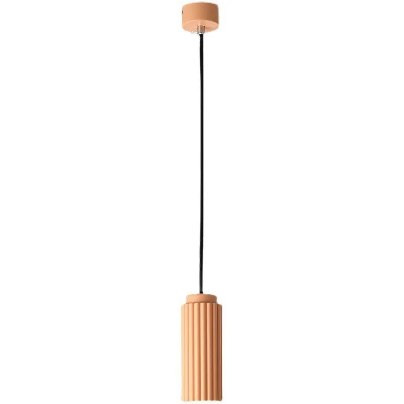 Modern Minimalist Pendant Lights Restaurant Bar Counter Bedroom Living Room Plum Blossom Pipe Single Head Small Chandelier - view 5