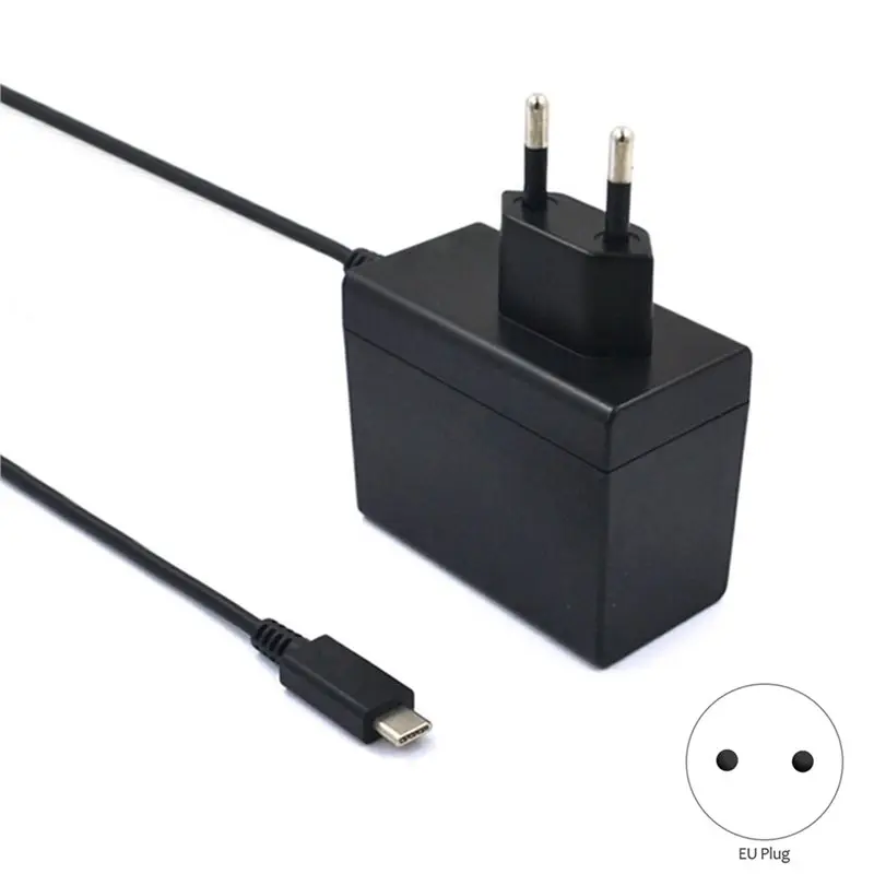 A13E-USBC TYPE-C For For Switch For OLED For Lite NS2 NS For Switch TV Dock 39W 15V 2.6A 3A Power Adapter Supply EU Plu