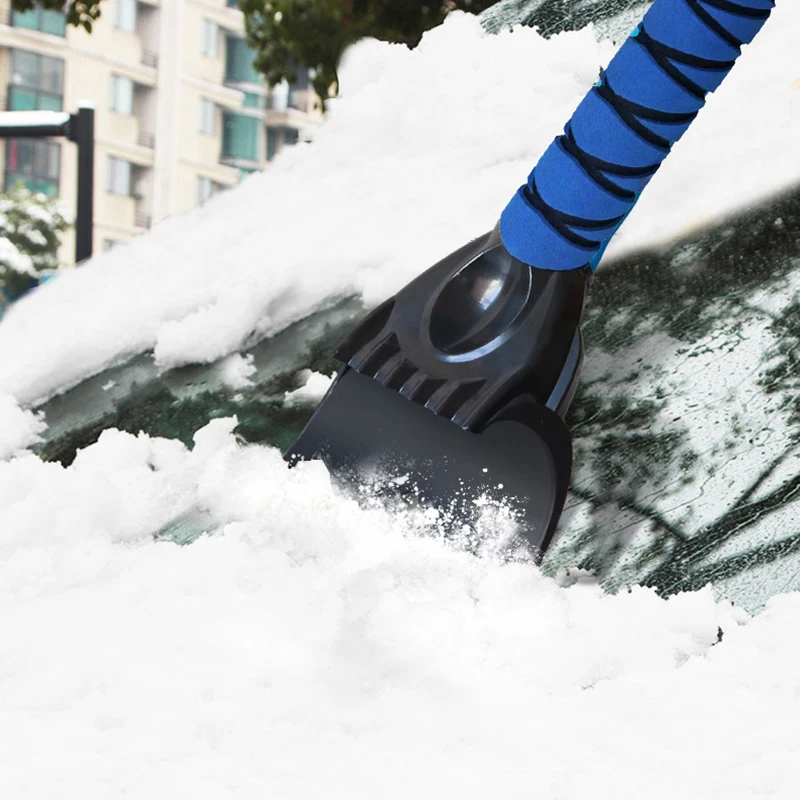 Detachable Snow Remover Tool Multifunctional Car Ice Scraper Ergonomic Window Snow Brush For Cars Car Winter Accessories