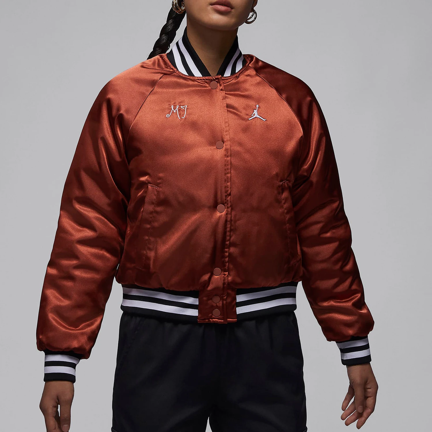 

Nike genuine Jordan New Women's Casual Warm Jacket FB5154-209