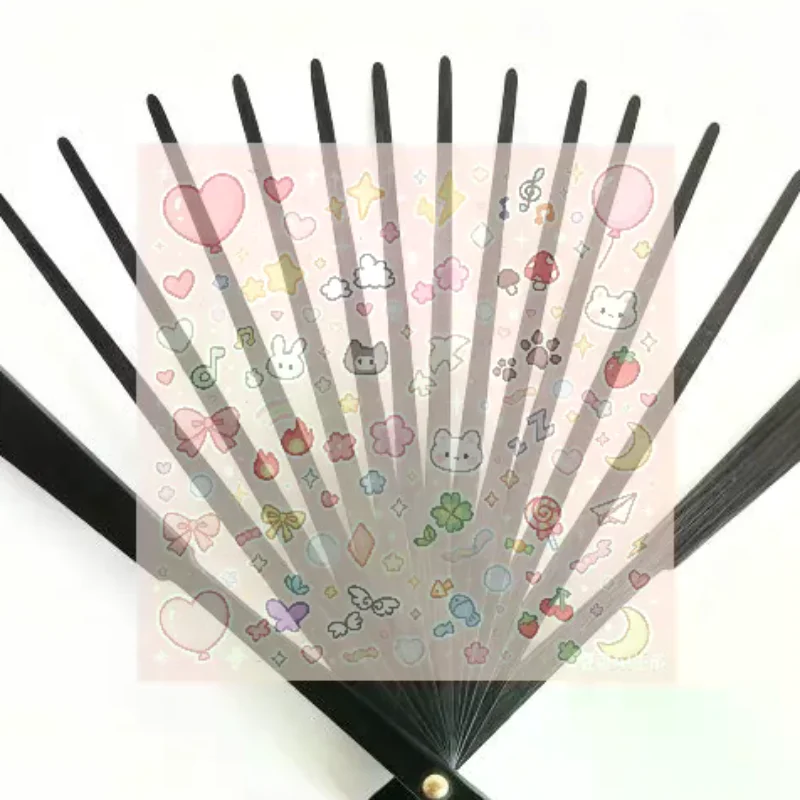 DIY Hand Fan Frame Unfinished Japanese Bamboo Folding Fan Craft Kit For Home Decor Party Wedding