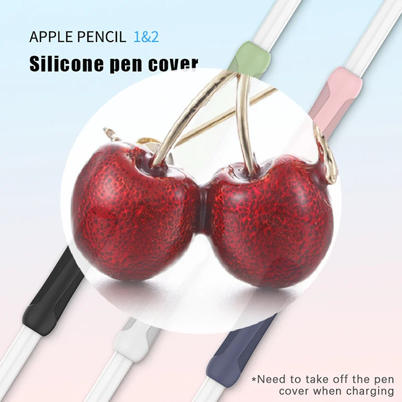 

Нескользящий защитный чехол для ручки, подходит для Apple Pencil 1/2, силиконовый, легко держать защитный чехол для ручки