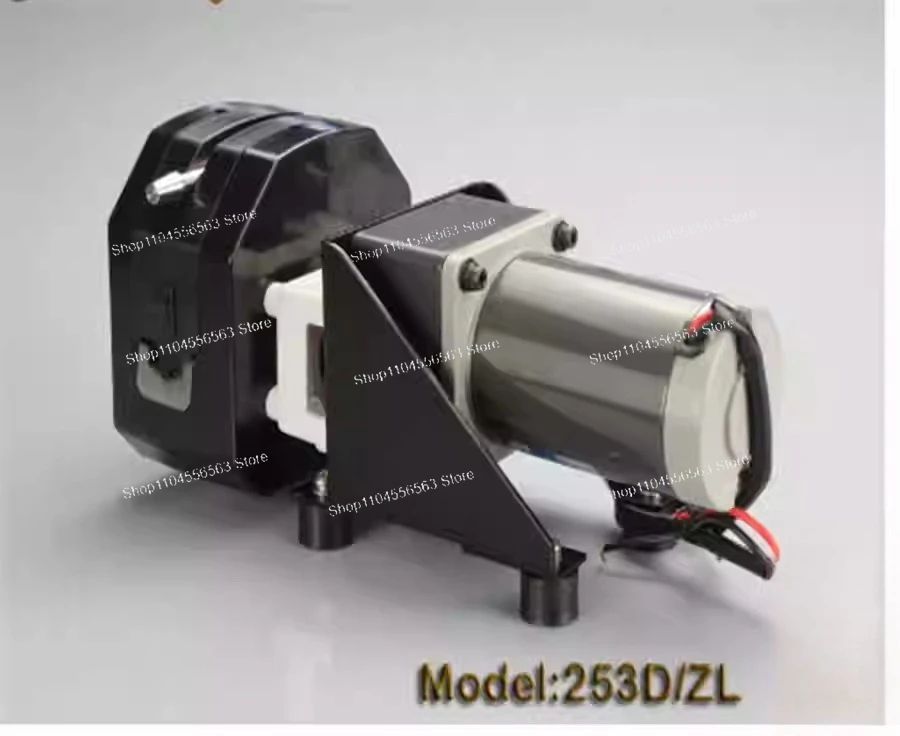 253D-ZL 253D-JWTT Peristaltic pump DC motor high flow bracket type peristaltic pump 6000mL / min 30W