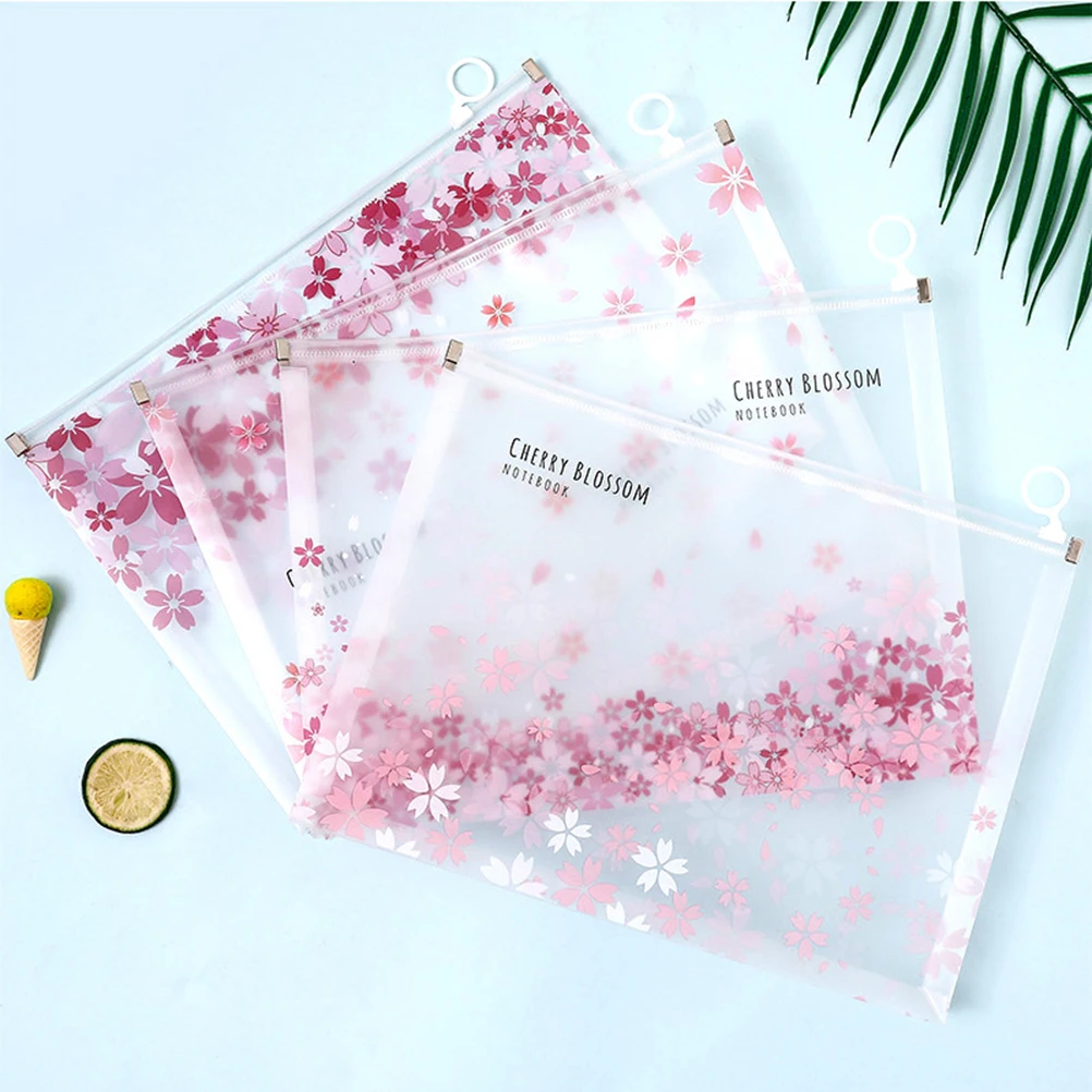 

Document Folder File Holder Transparent A5 Size Pink Student Premium Longlasting Suitable Students Staff Welfare Awards