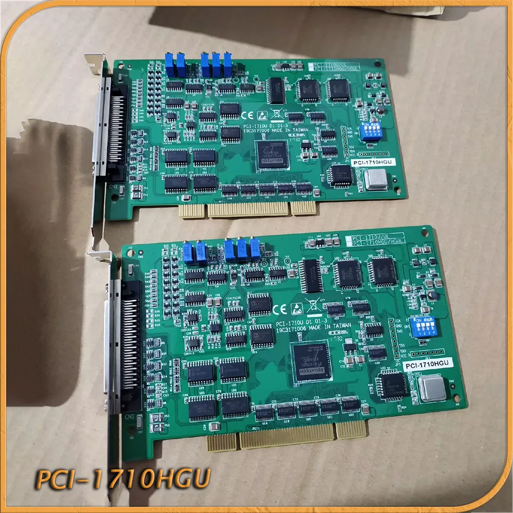 

2 шт. PCI-1710 PCI-1710HGU PCI-1710HGU-DE для 12-битной многофункциональной карты сбора данных Advantech с высоким коэффициентом усиления