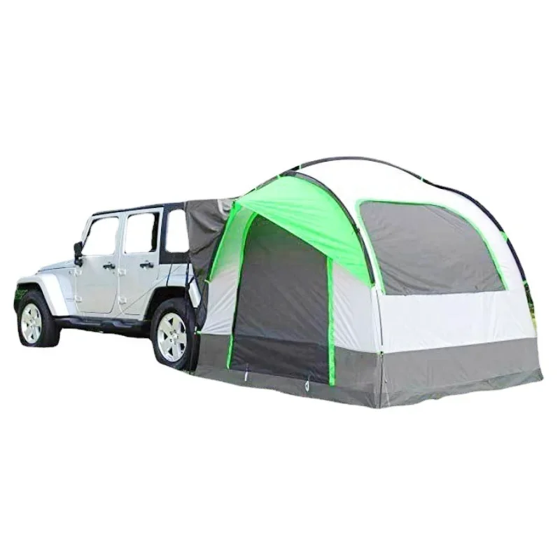 2021 Outdoor gear portable foldable connectable tailgate canopy camping car rear tent