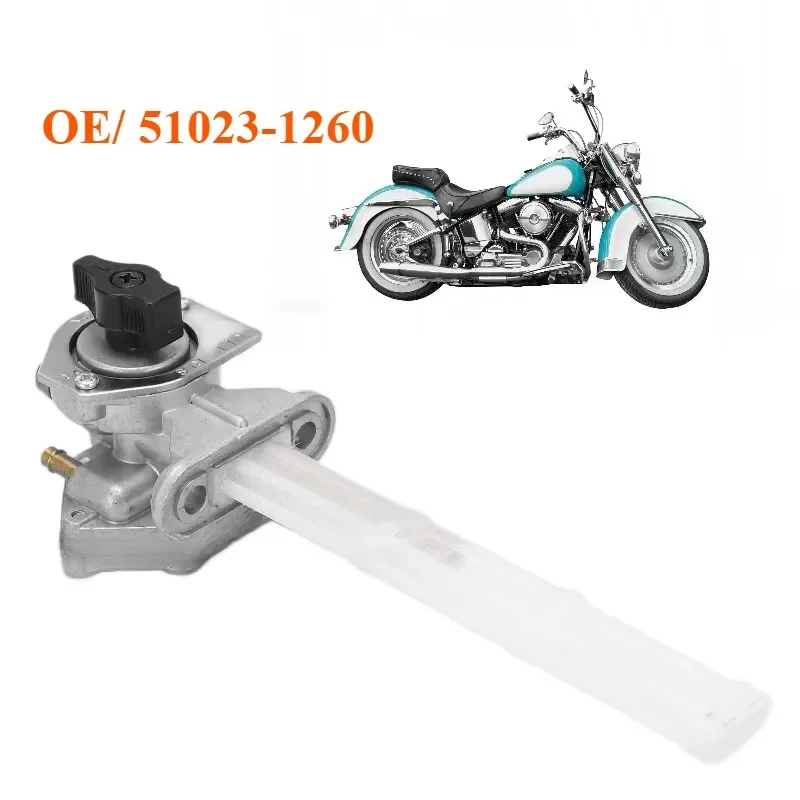 Новый газовый топливный клапан, переключатель петли для Kawasaki Vulcan 800 VN800A ZRX1200R, переключатель топливного бака мотоцикла, Сменные аксессуары