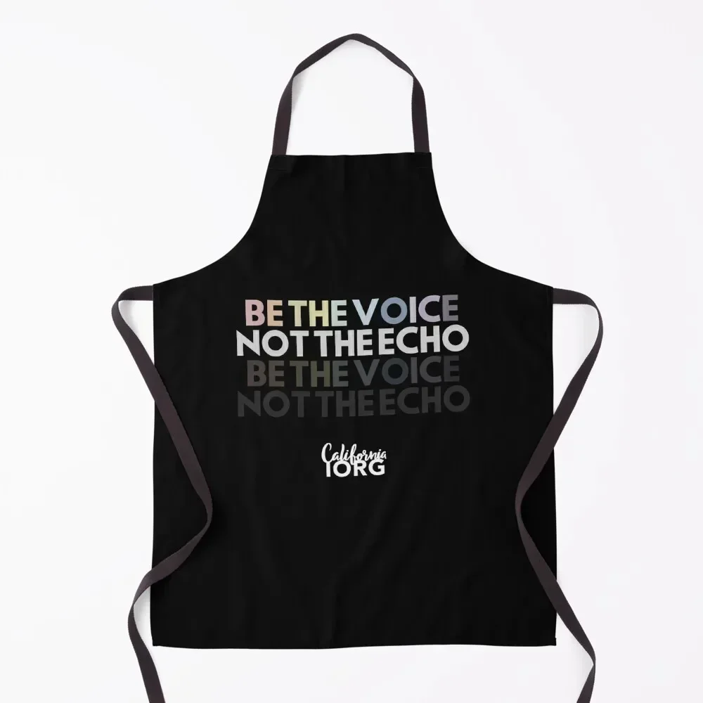 

Be The Voice. Not The Echo Apron Sexy Woman Kitchen Home Cleaning Waterproof Kitchen Woman Apron