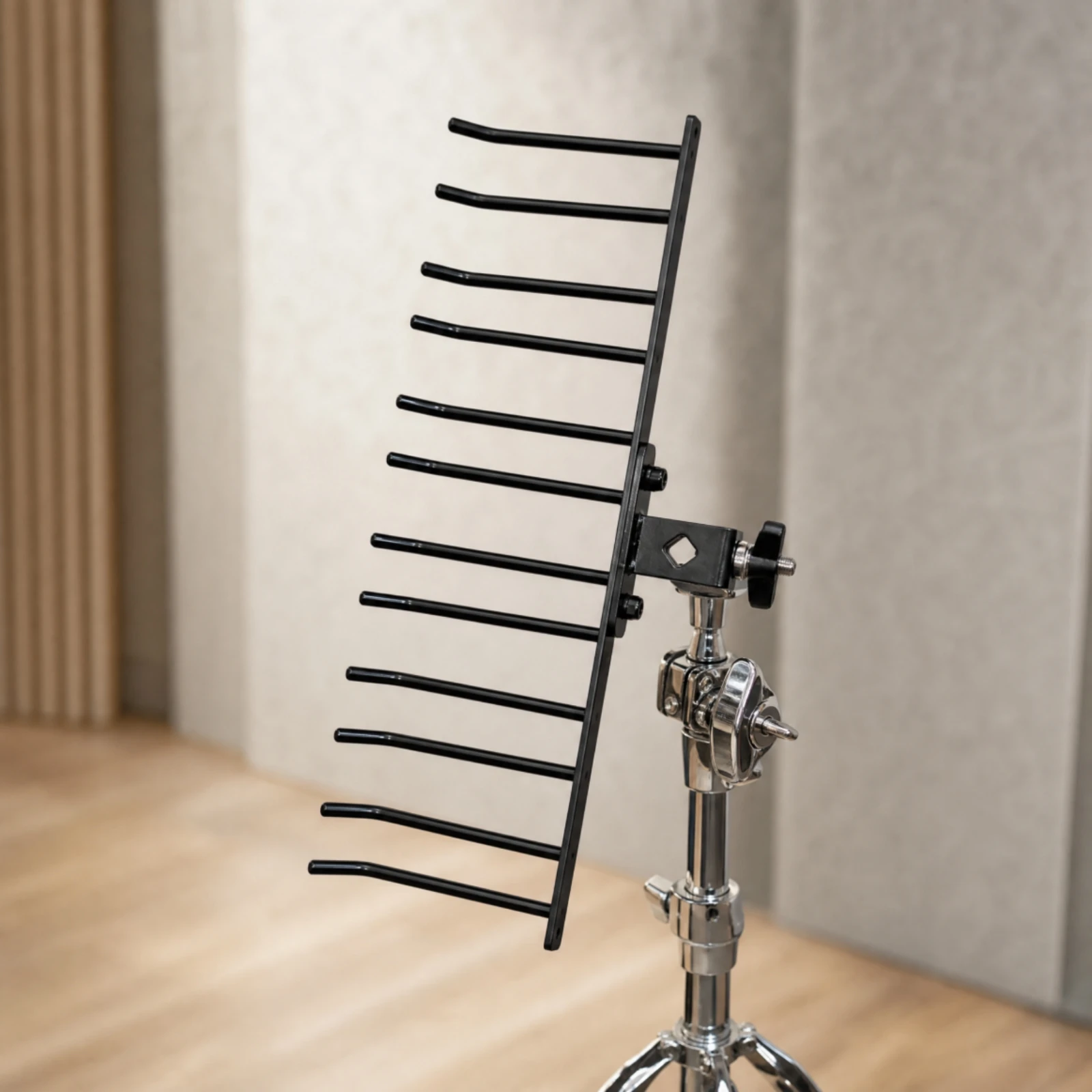 Percussion Mallet Rack Space-Saving Mallet Holder Rack Long-Lasting Wear-Resistant for Percussionists, Music Practice