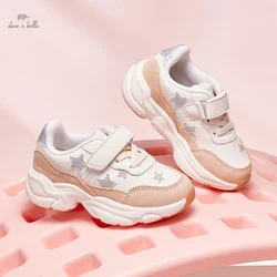 Dave Bella Girls scarpe Casual Sneakers in rete leggera bambini autunno bambini moda Tennis Sport rosa scarpe da corsa DB3240706