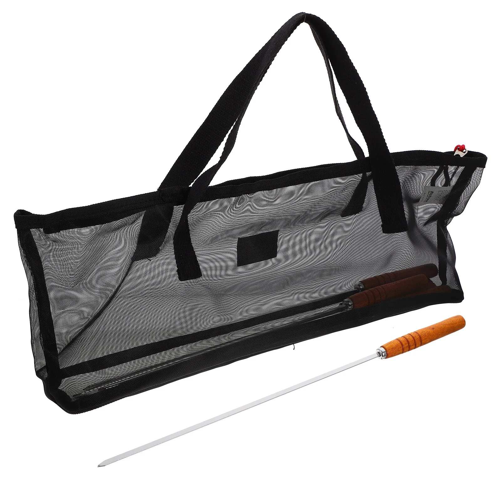 

Bbq Needle Set Meat Skewers Grill Portable Grilled Barbecue Stainless Steel for Kabobs
