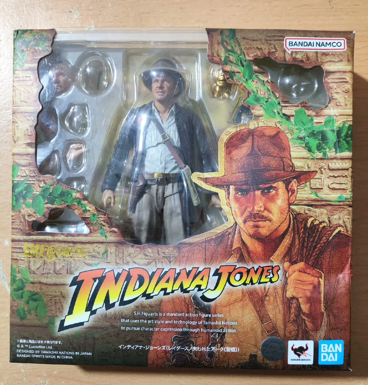 الأصلي بانداي Shf إنديانا جونز "Raiders of the Lost Ark" انظر نموذج من مجسمات الأكشن القابلة للتجميع #6