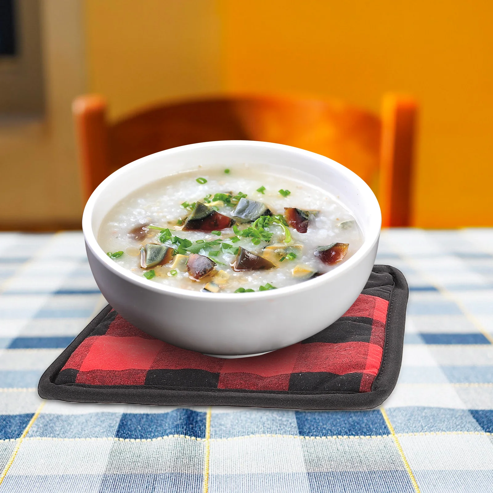 

2 Pcs Insulation Pads Anti skid Pot Holder Reusable Oven Tabletop Cloth Hot Pad Wok Mat Kitchen Dish Mat Pan Accessory