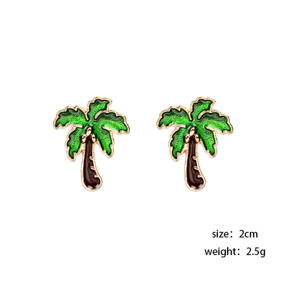 

6Pairs Fruit Shape Earrings Stylish Lightweight Ear Studs for Women Party Wedding Engagement Jewelry Fruit Shape Earrings