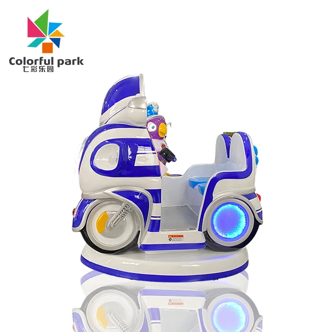 

Colorful Park Coin Operated Kiddie Rocking Game Machine 2 Player Kid Arcade Game Equipment for Kid' Fun Centers
